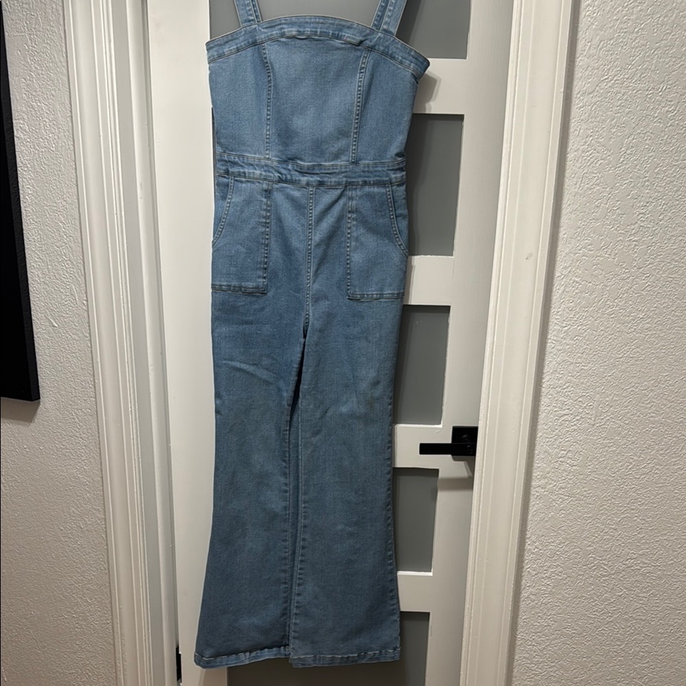 Forever 21 Denim Jumpsuit